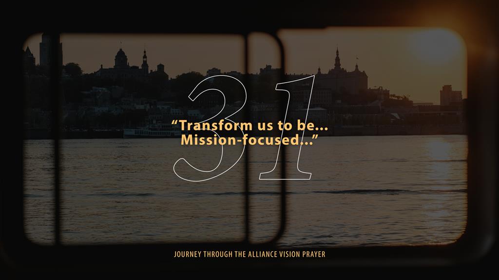 Journey Through The Alliance Vision Prayer 2026 - Day 31