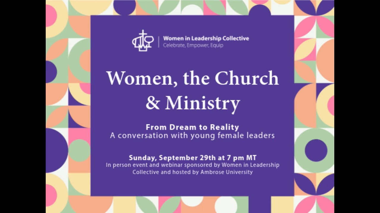 Women, the Church, and Ministry